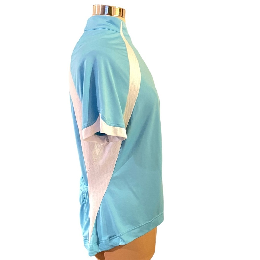 Novara | Classic Short Sleeve Cycling Jersey Blue & White Womens XL - Picture 4 of 11